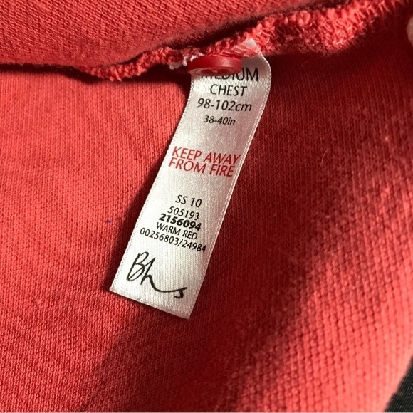 Atlantic Bay Coral Orange Polo Cotton Pullover Shirt Medium - Picture 5 of 6